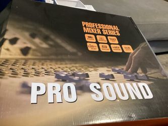 Pro DJ Mixer 8-Channel Audio Console - Bluetooth/USB Streaming, 48V Ph
