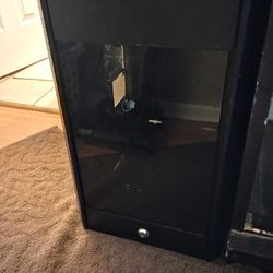 Computer Storage Unit/File Cabinet With Lock And Key 