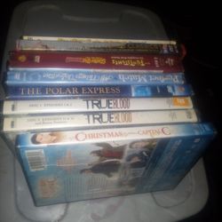 Used 8 DVD.S For Sale $0.50 Each