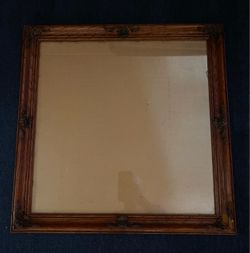 Vintage 20x20 wooden frame