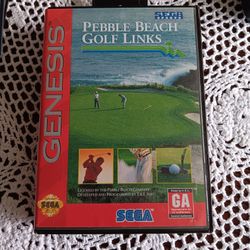 Pebble Beach Golf Links Sega Genesis 