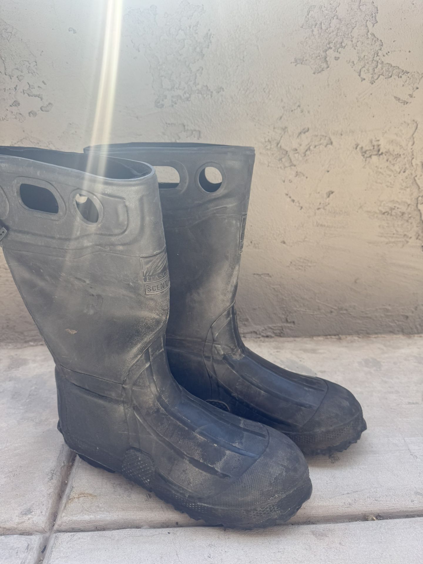 Rubber Steel Toe Boots