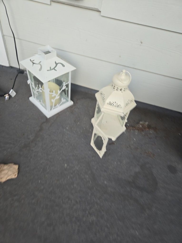 Two Beautiful Candle Holders