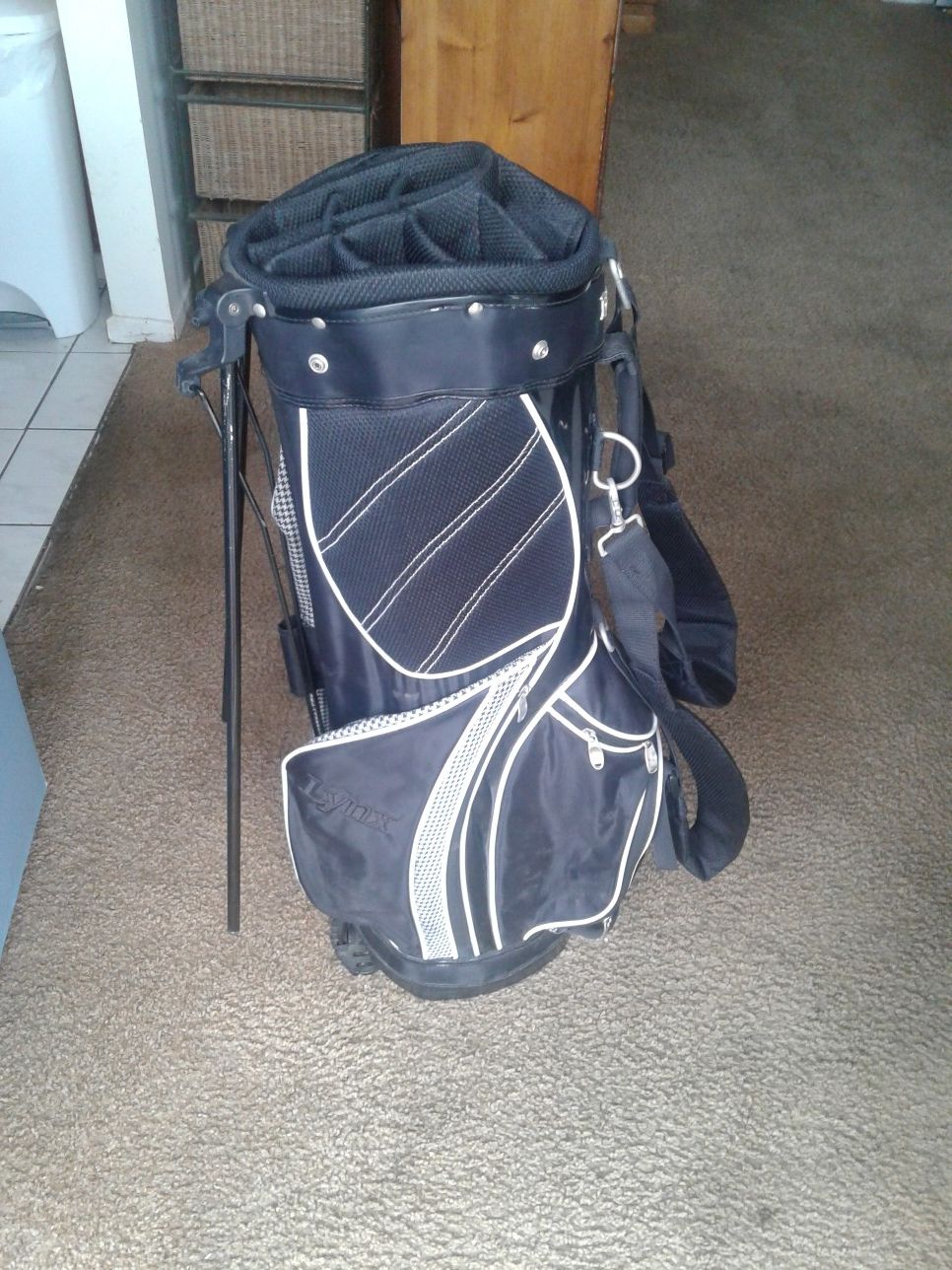 LYNX 14-HOLE GOLF CLUB BAG