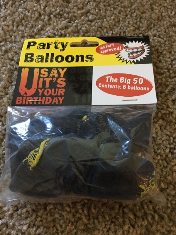 Party balloons