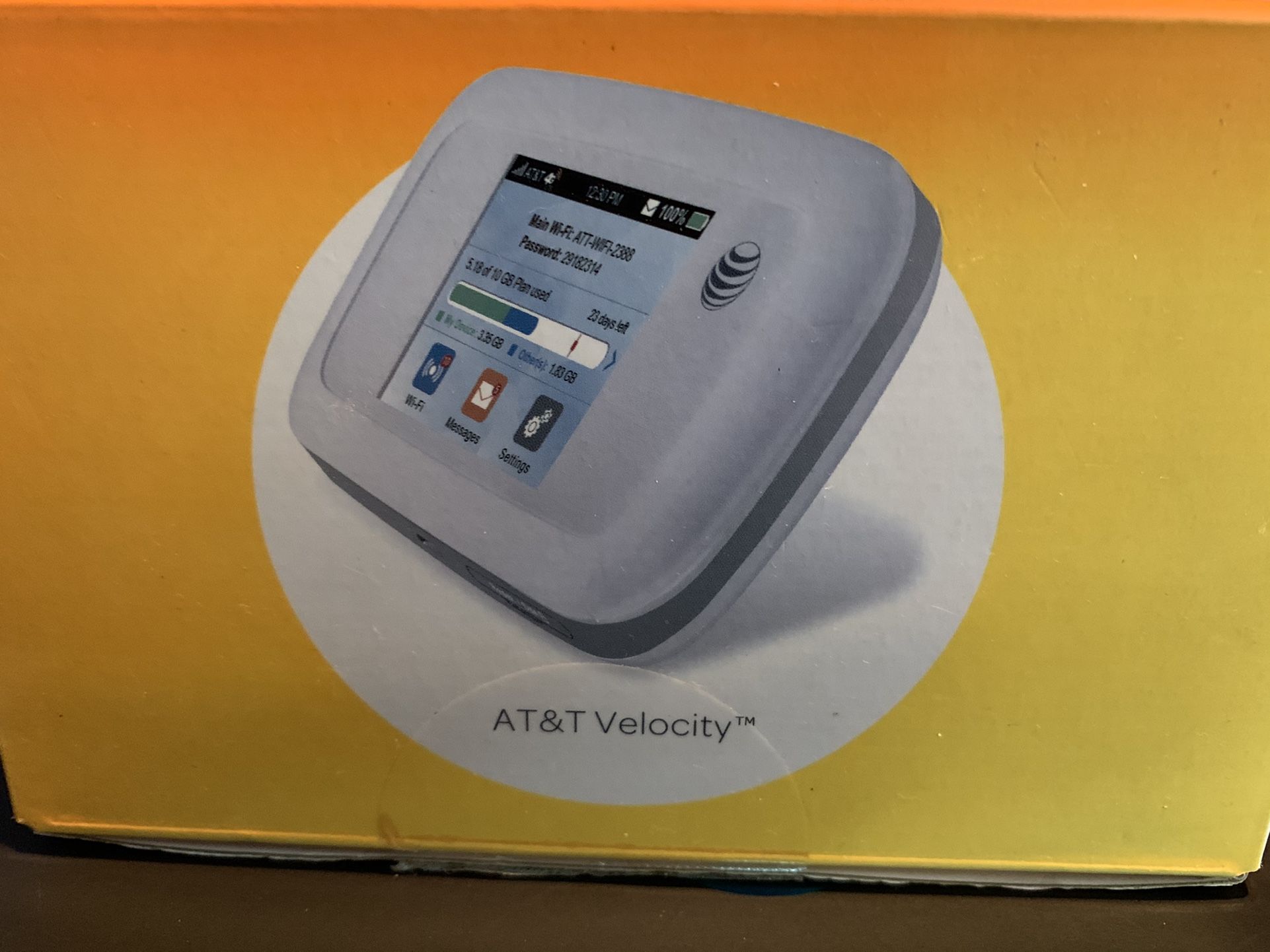 AT&T ZTE VELOCITY WIFI HOTSPOT