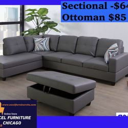 Brand New Sectional Sofa Couch 