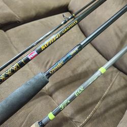 Penn Crowder G. Loomis Spinning rods poles for fishing