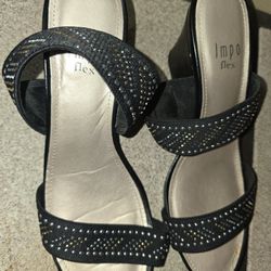 Dress sandals wedges $5EAC.ALL Sz.8-1/2 Parma pu ONLY smoke free home 