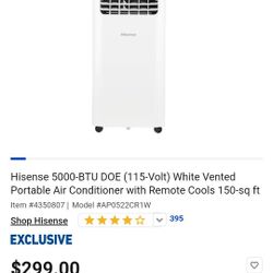 hisense 5000 btu