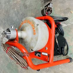 Rigid / Kollmann K-40 Drain Cleaning Machine