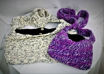 Crocheted Hand Made Purses/Bags