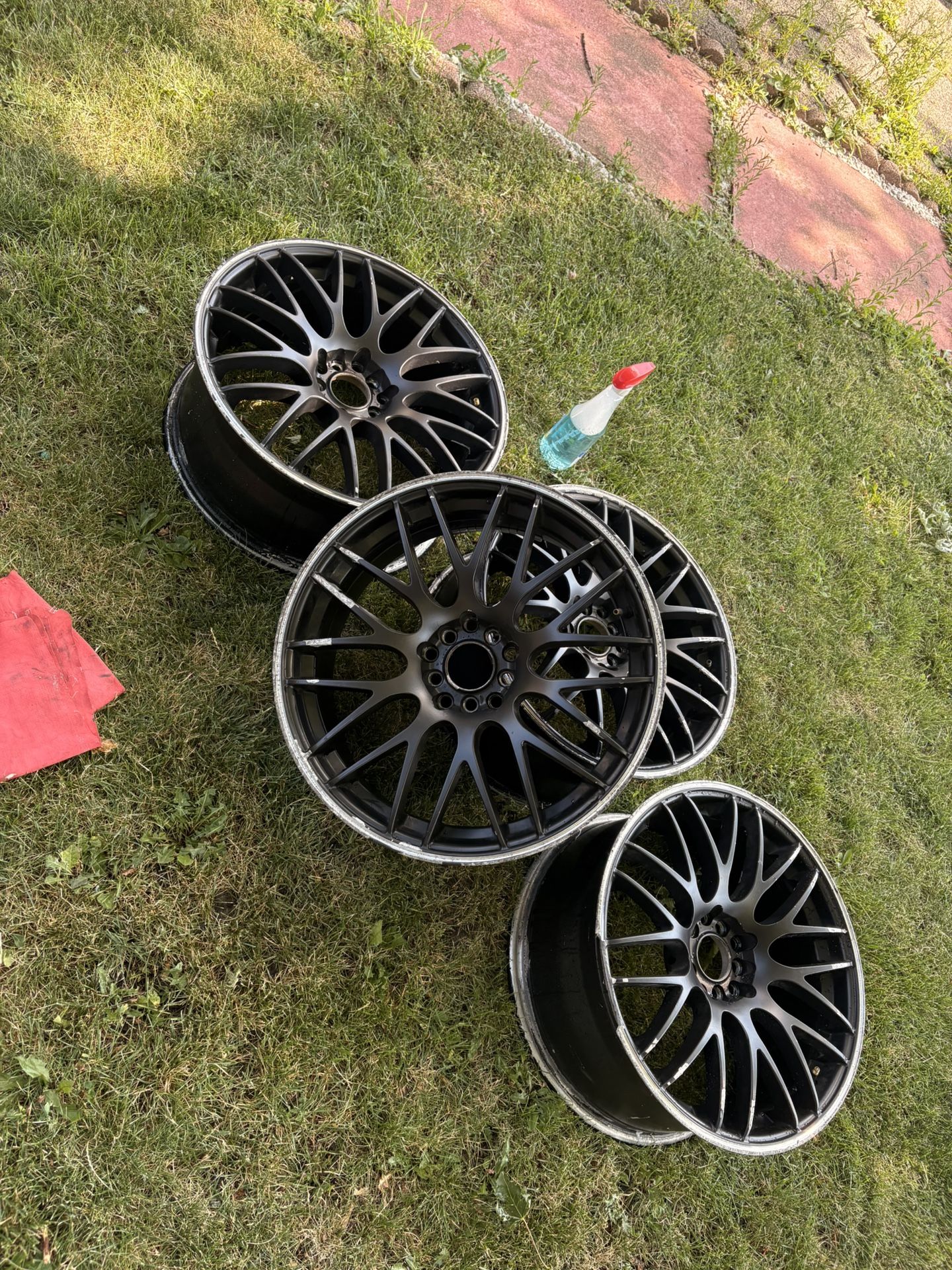 SUMMIT RACING MSR BLACK 18x8 RIMS