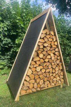 🔥 A-Frame Firewood Sheds – Handcrafted & Delivered Free! 🔥