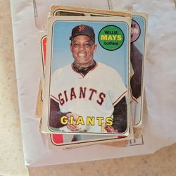 Willie May's Baseball Card 1968