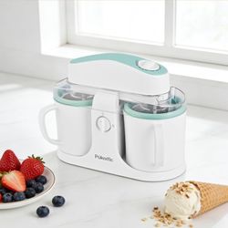 Pukomc Ice Cream Maker Machine for Home Use