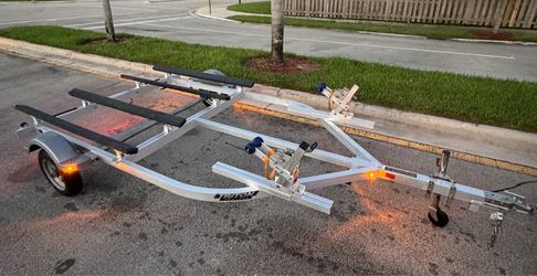 Triton double jetski trailer