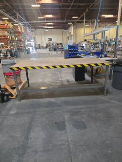 8 x 4 metal working bench