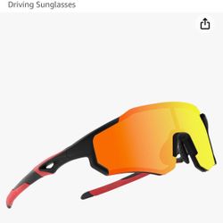 ROCKBROS Polarized Sunglasses for Men Women UV400 Protection Cycling Bike Glasses Lightweight Frame Driving Sunglasses