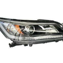 FOR 2013-2015 HONDA ACCORD SEDAN RIGHT PASSENGER SIDE HALOGEN HEADLAMP HEADLIGHT