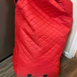 Tree Storage Bag for 5 ft Trees and Accessories 
Santa's Bags with Two Rollers  48"HX20"LX20"W
