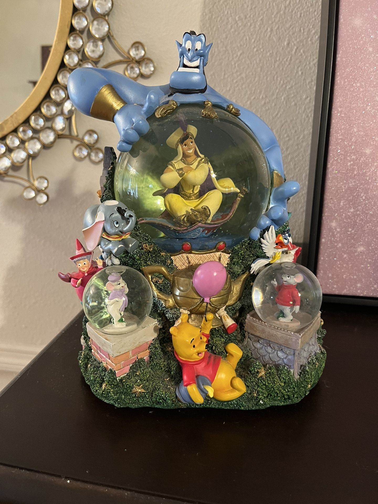 Disney Aladdin Share A Dream Come True Parade, Float, Snow Globe