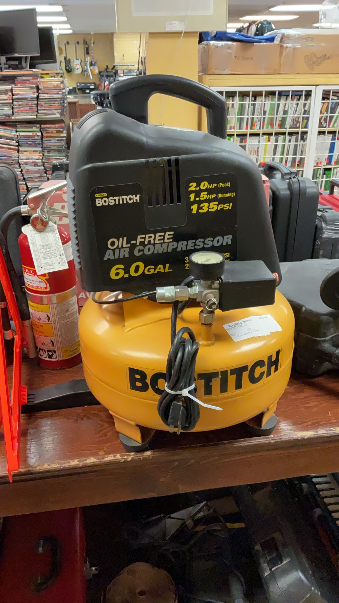 Bostitch 6.0 Gallon Air Compressor