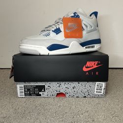 DS JORDAN 4 MILITARY BLUE SIZE 12 