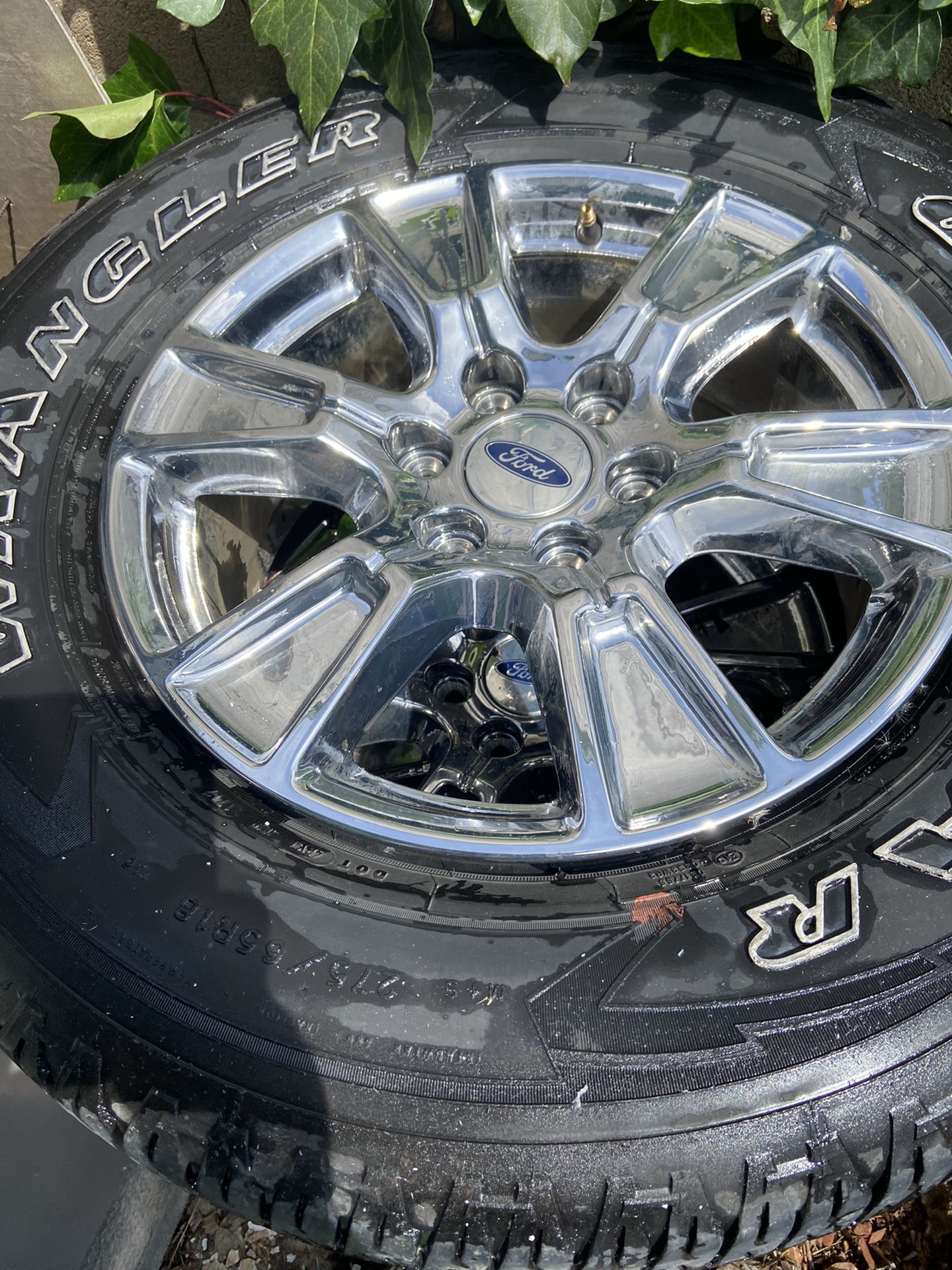 Ford F-150 set of tires and rims