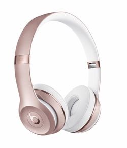 Rose gold solo 3 beats dr.dre wireless headphones pink
