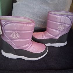 NEW BIG 5 GIRLS WINTER SNOW BOOTS Size 5