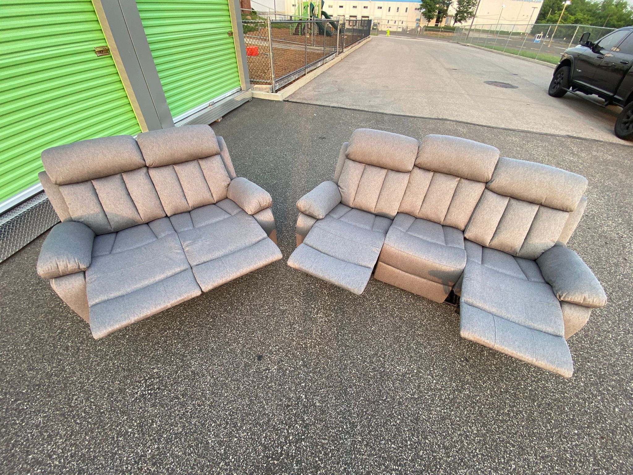 FREE DELIVERY AND INSTALLATION (Recliner Sofa and Love seat) Look our profile for more