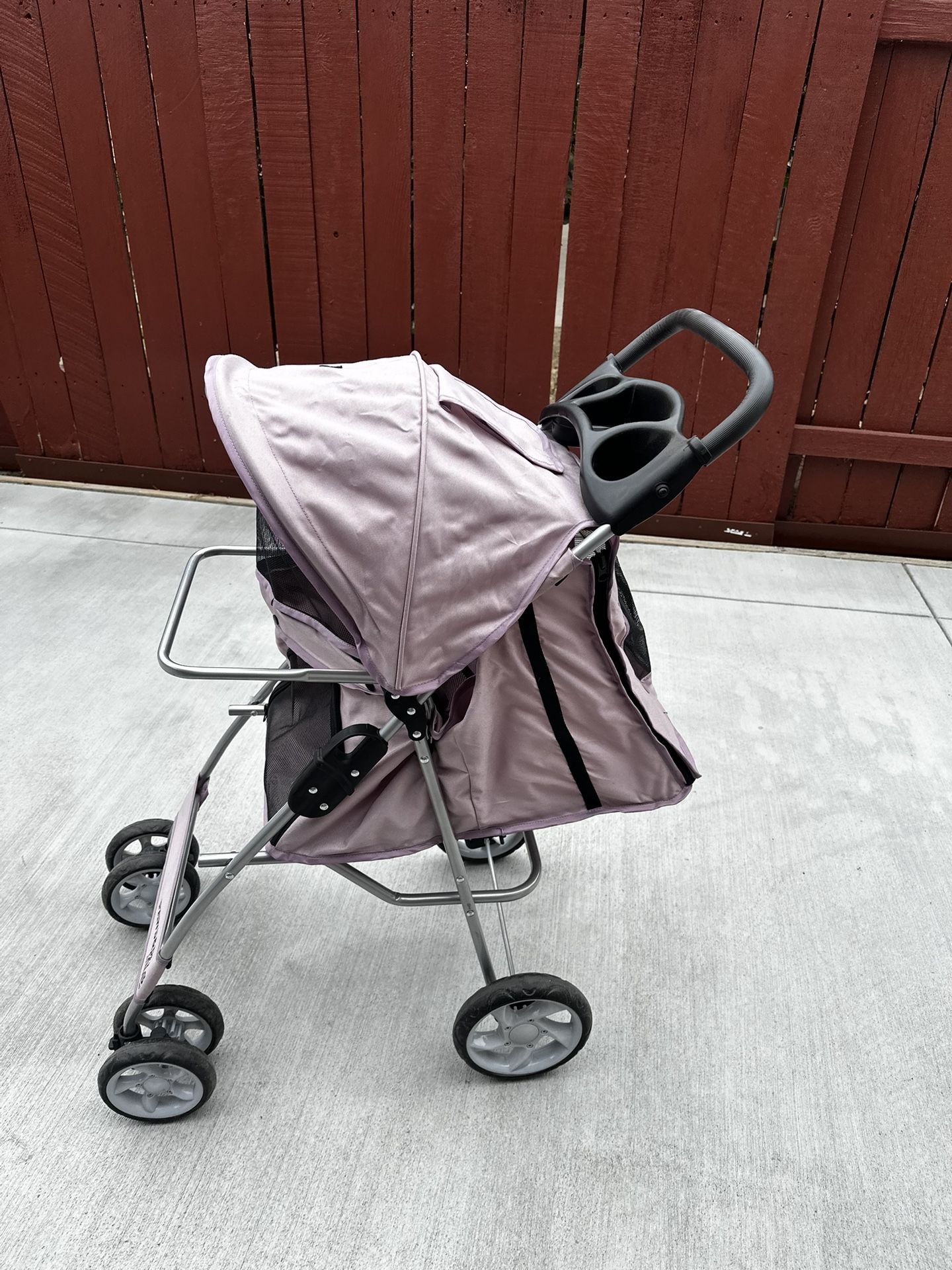 Pink Dog Stroller
