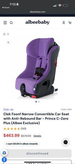 Clek Foonf Convertible Car Seat