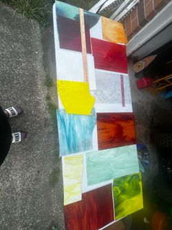 Stained glass sheets - art glass
