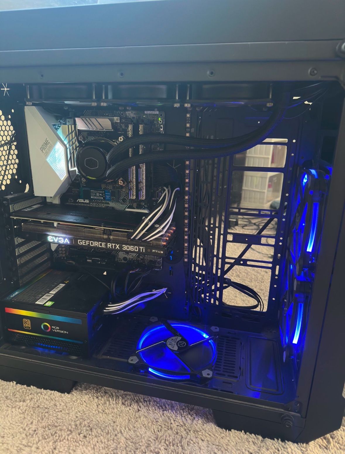 Custom PC (with GeForce 3060 Ti GPU And I9-99000 Core CPU)