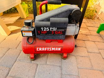 Craftsman 3 Gallon Air Compressor 125 PSI