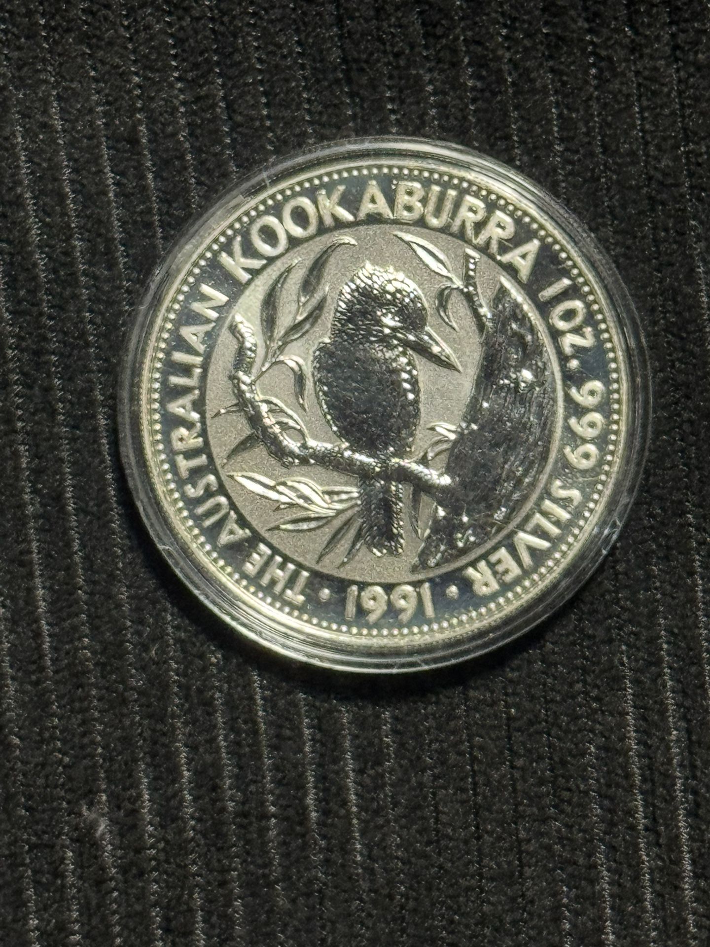 1991 Australian 1oz Silver Dollar Kookaburra,All Products : American Fashion Style Bags On Sale