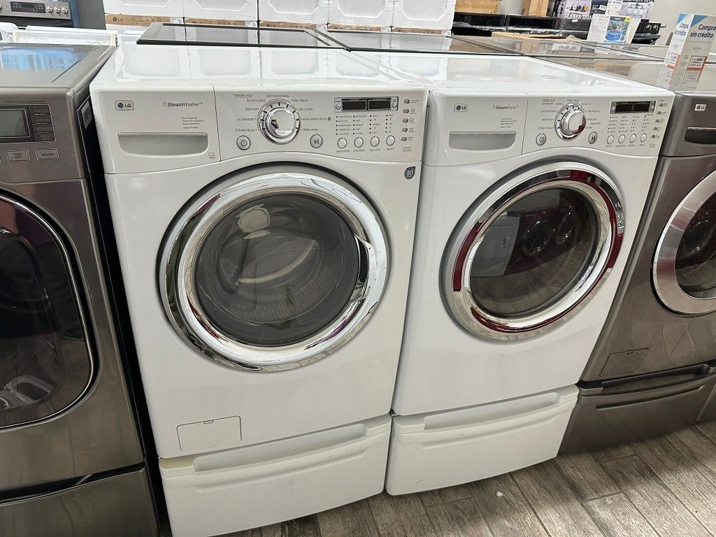 LG washer and dryer set electric XL Capacity