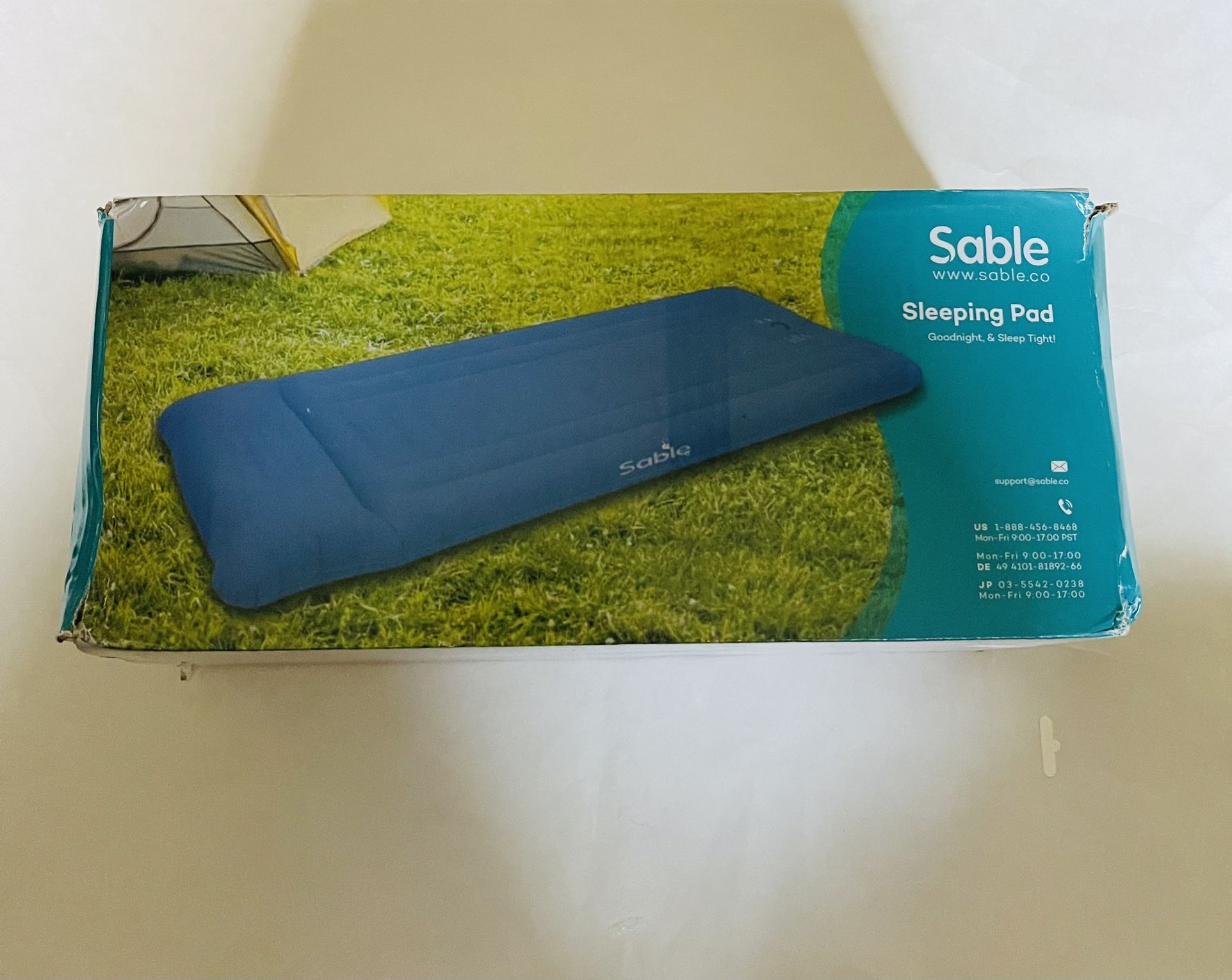 Sable Camping Sleeping Pad/Mat, Most Comfortable Camp Sleep Air Mattress