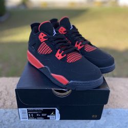 Jordan 4 Red Thunders