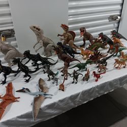 Jurassic Park Dinosaur Lot Huge