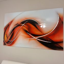 New Tempered Wall Glass Art 60x36