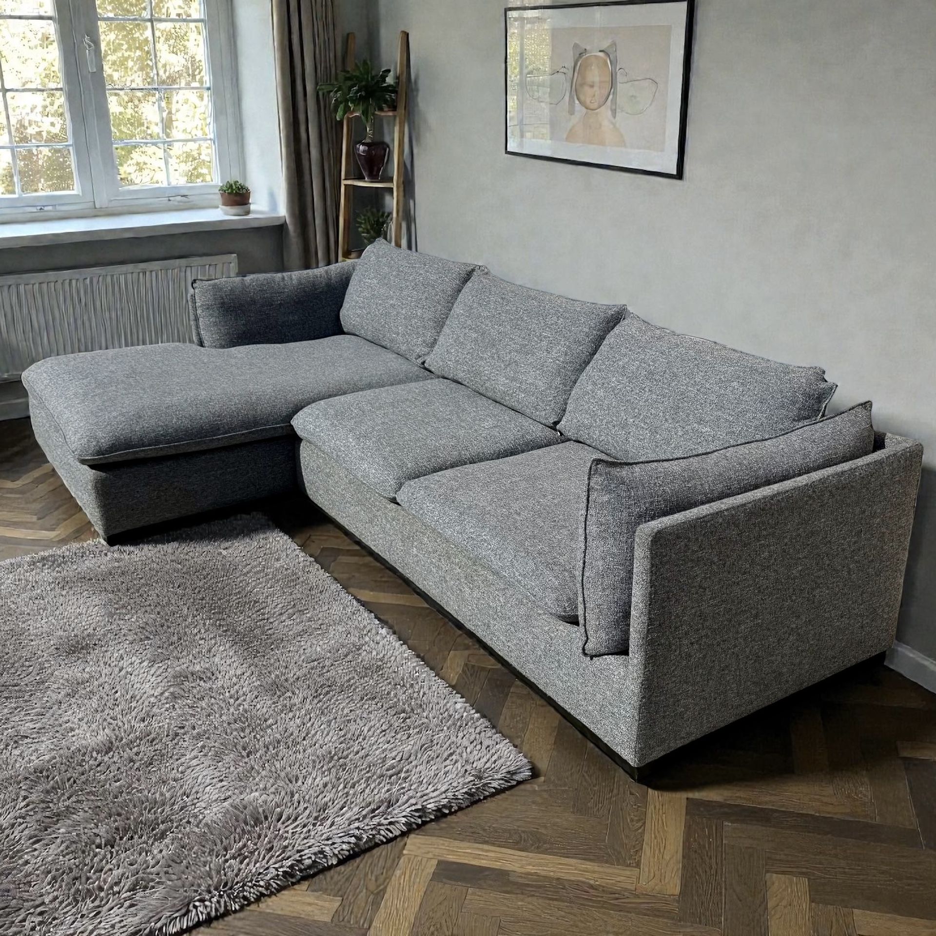 Bobs Furniture Chase Sectional Sofa Couch