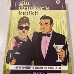 The gin Drinkers Toolkit Book (NEW)