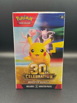 30th Celebration Booster Bundle Sealed