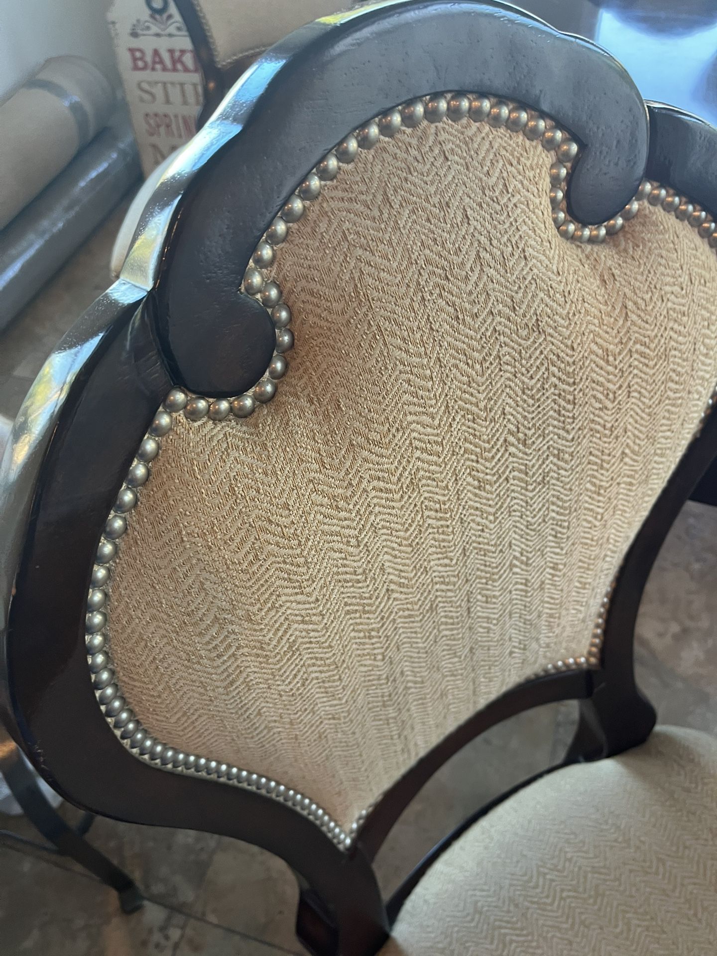 Antique Stickley Dining Table & 4 Chairs