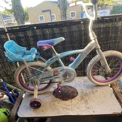 Frozen Girl Bicycle 
