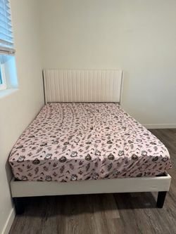 Bed frame and Full Size Mattress