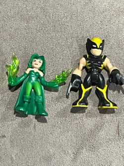 Marvel imaginext & Marvel Super Hero Squad Polaris & Wolverine X-men